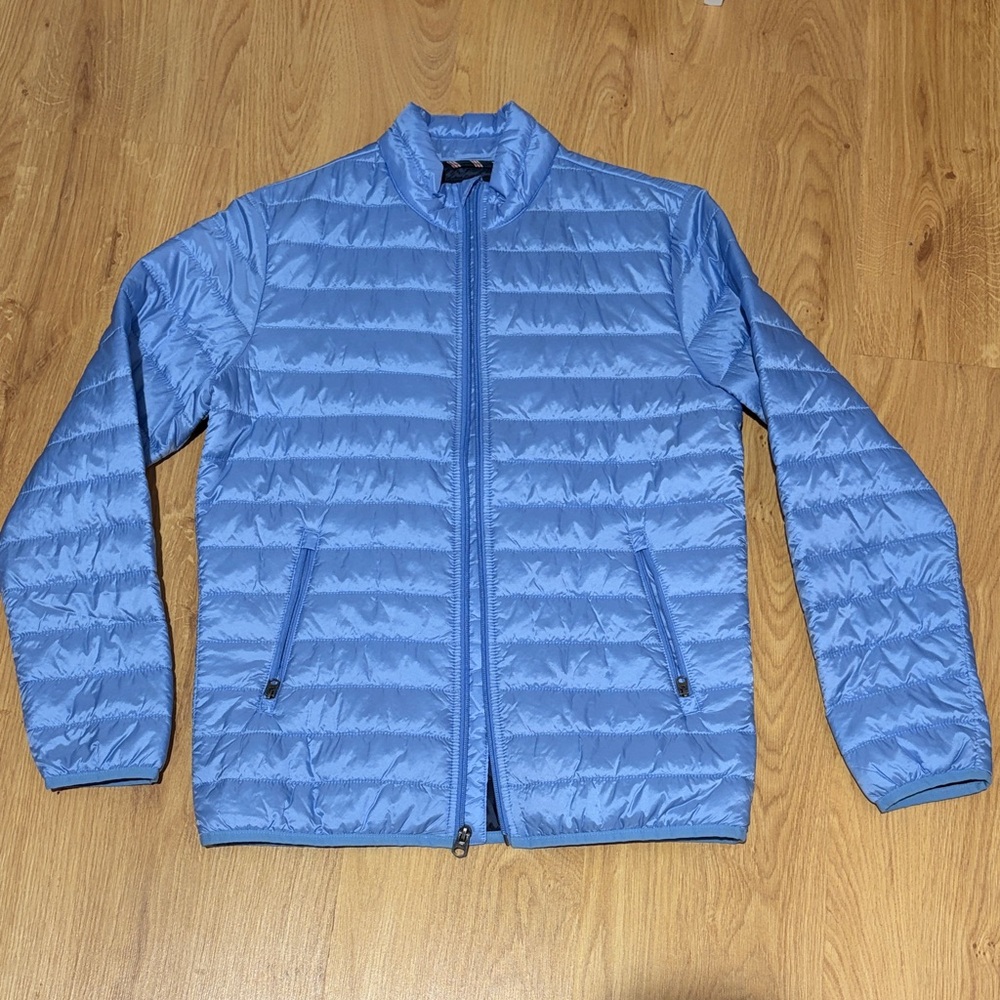 Brooks Brothers Sky Blue Fleece Jacket - BOYS